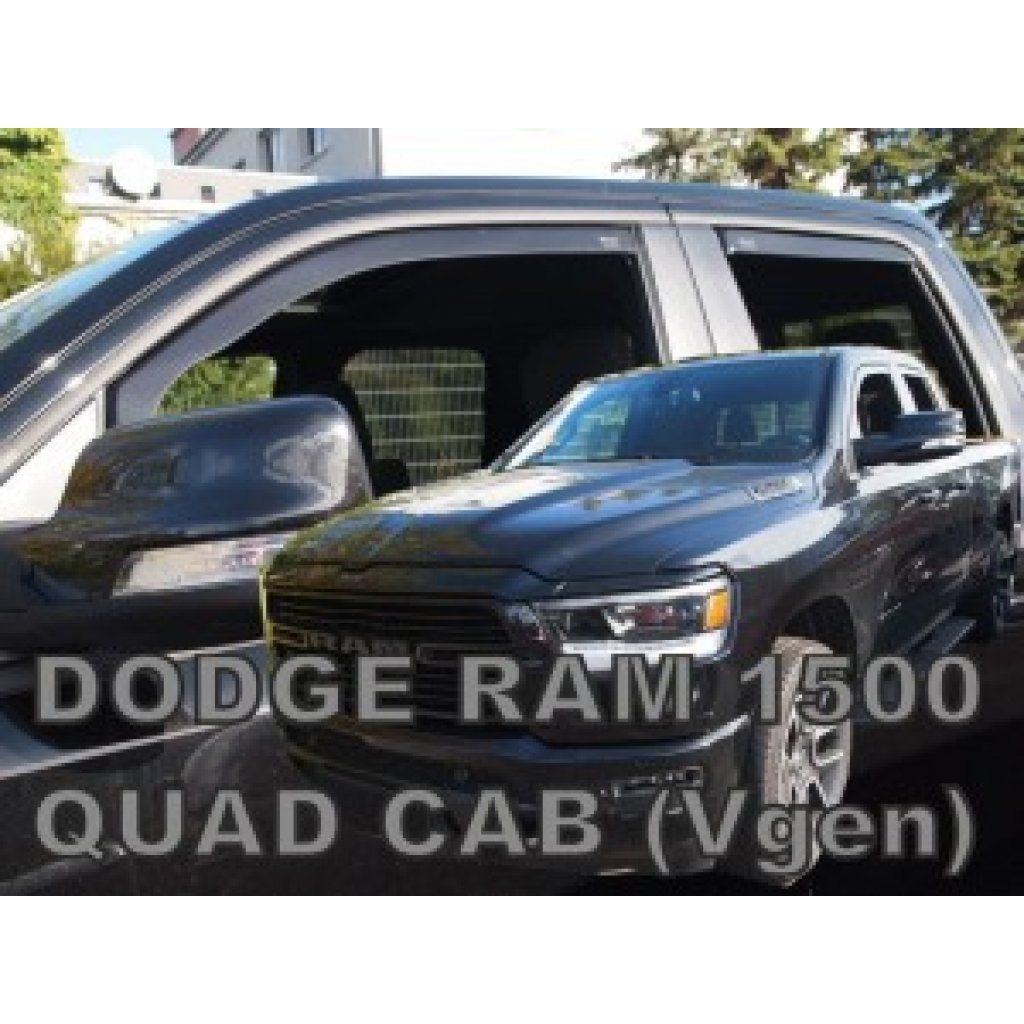 Ofuky oken Dodge Ram Quad cab 4D 2019- přední + zadní | Heko