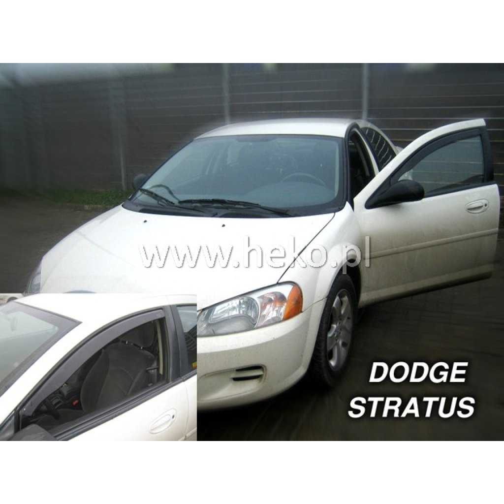 Ofuky oken Dodge Stratus 4D 2001- přední | Heko