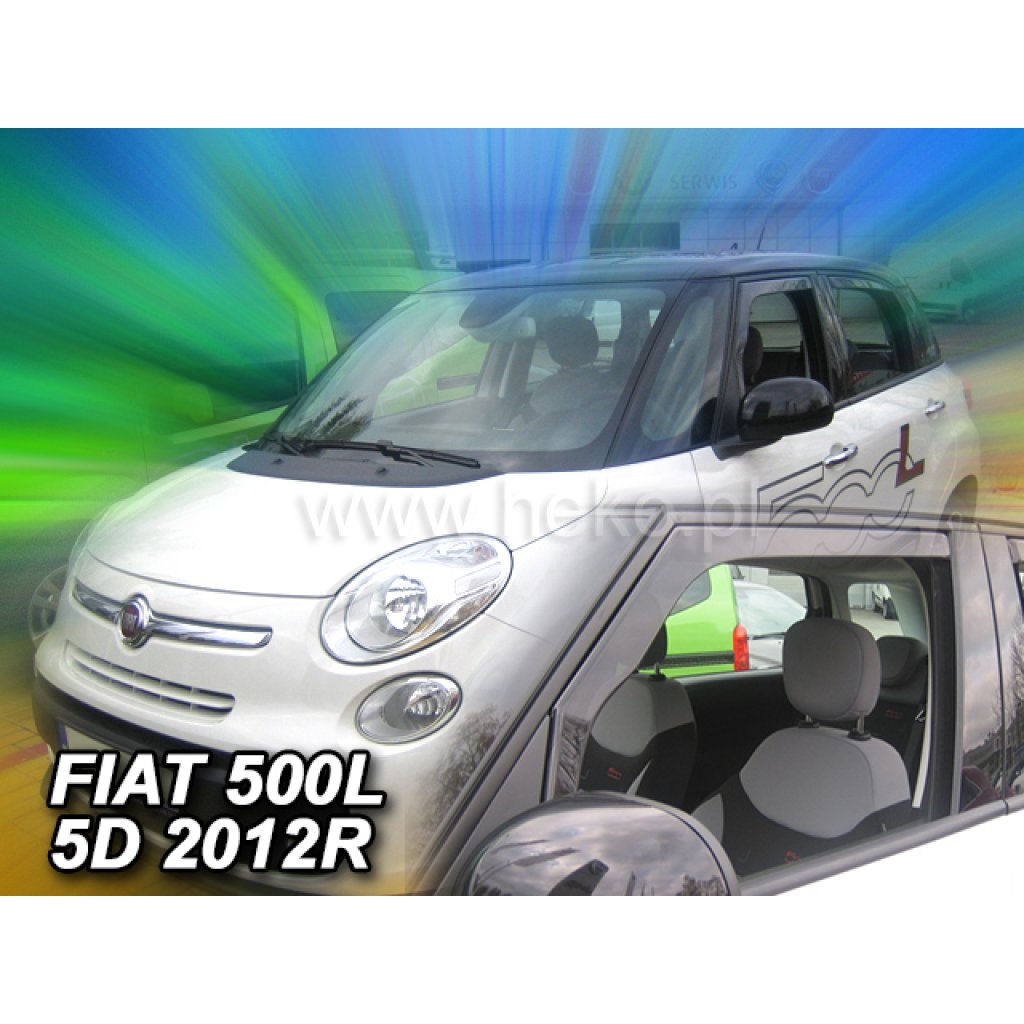 Ofuky oken Fiat 500L 5D 2012- přední | Heko
