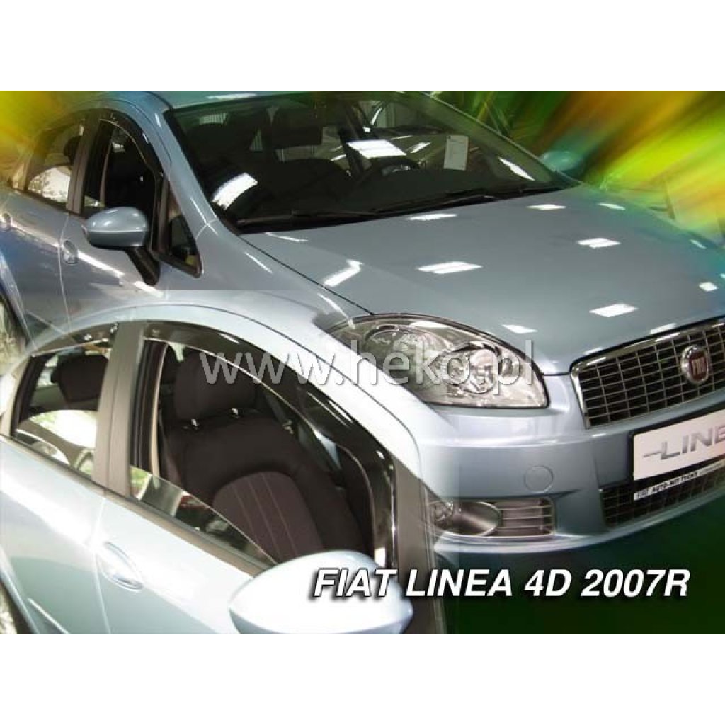 Ofuky oken Fiat Linea 4D 2007- přední | Heko