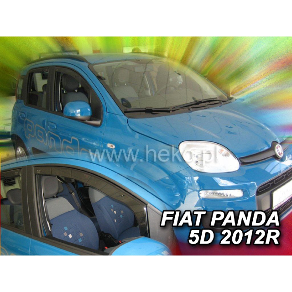 Ofuky oken Fiat Panda III 5D 2012- přední | Heko