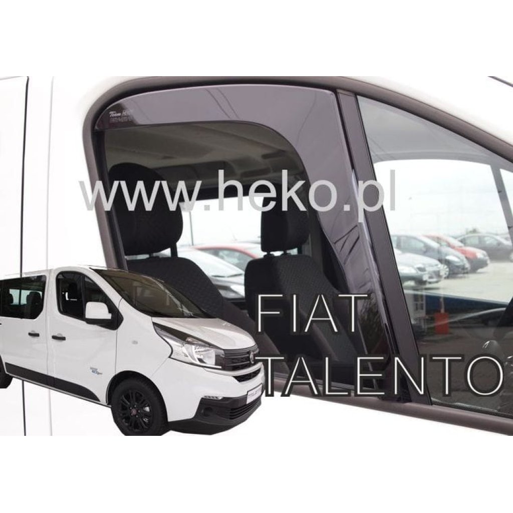 Ofuky oken Fiat Talento 2D 2016- přední | Heko