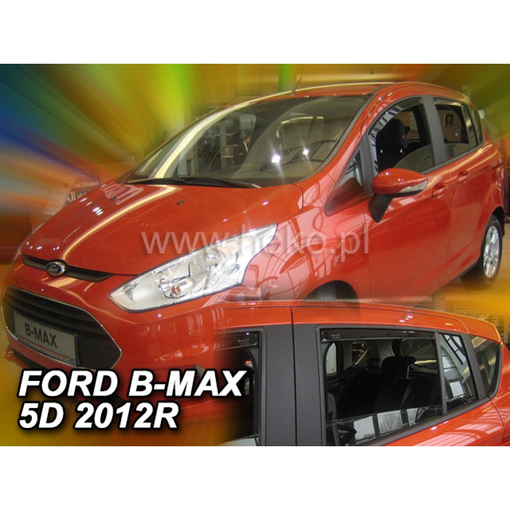 Ofuky oken Ford B-Max 5D 2012- přední + zadní | Heko