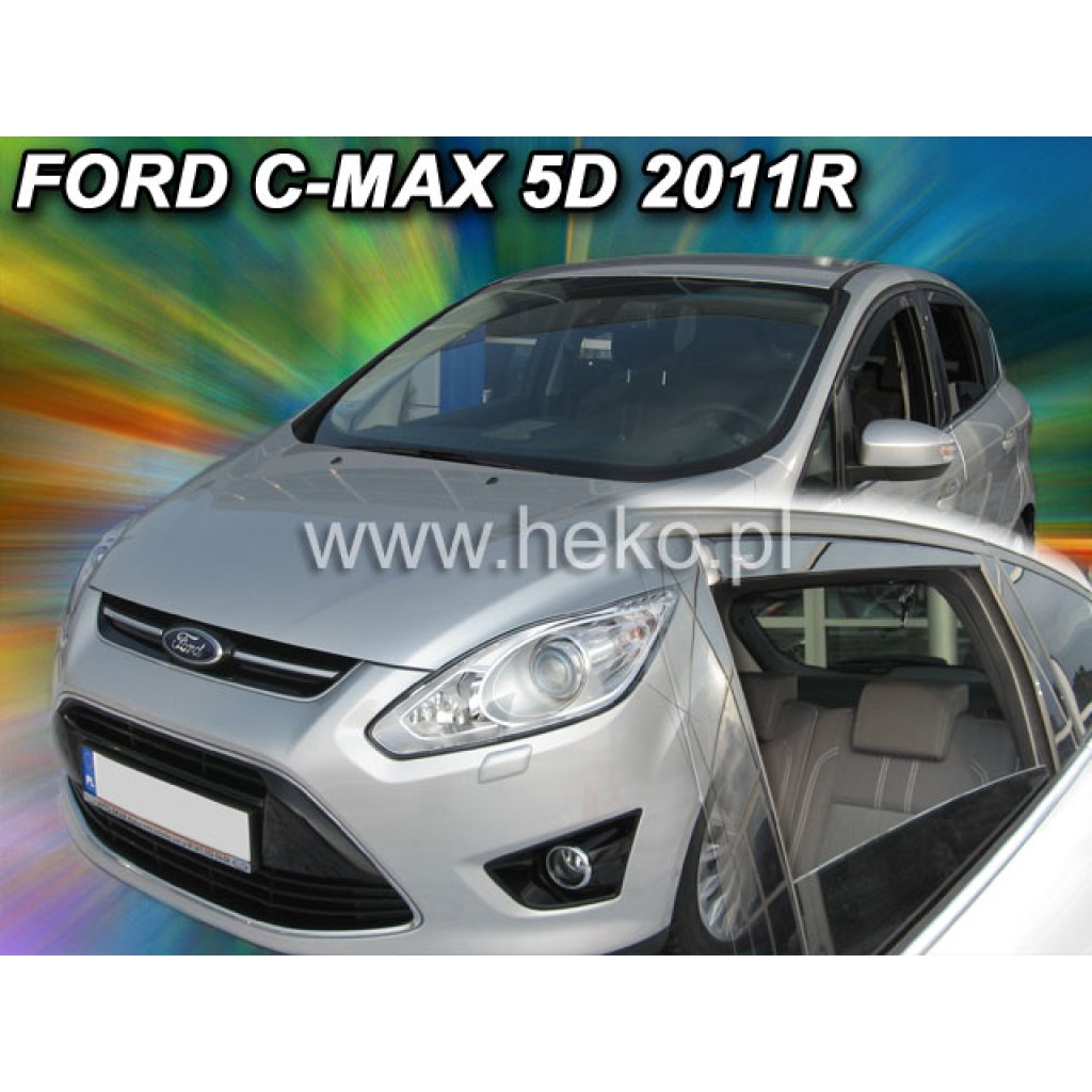 Ofuky oken Ford C-Max 5D 2011- přední + zadní | Heko