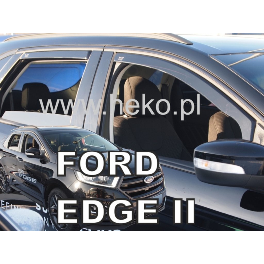 Ofuky oken Ford Edge 5D 2016- přední + zadní | Heko