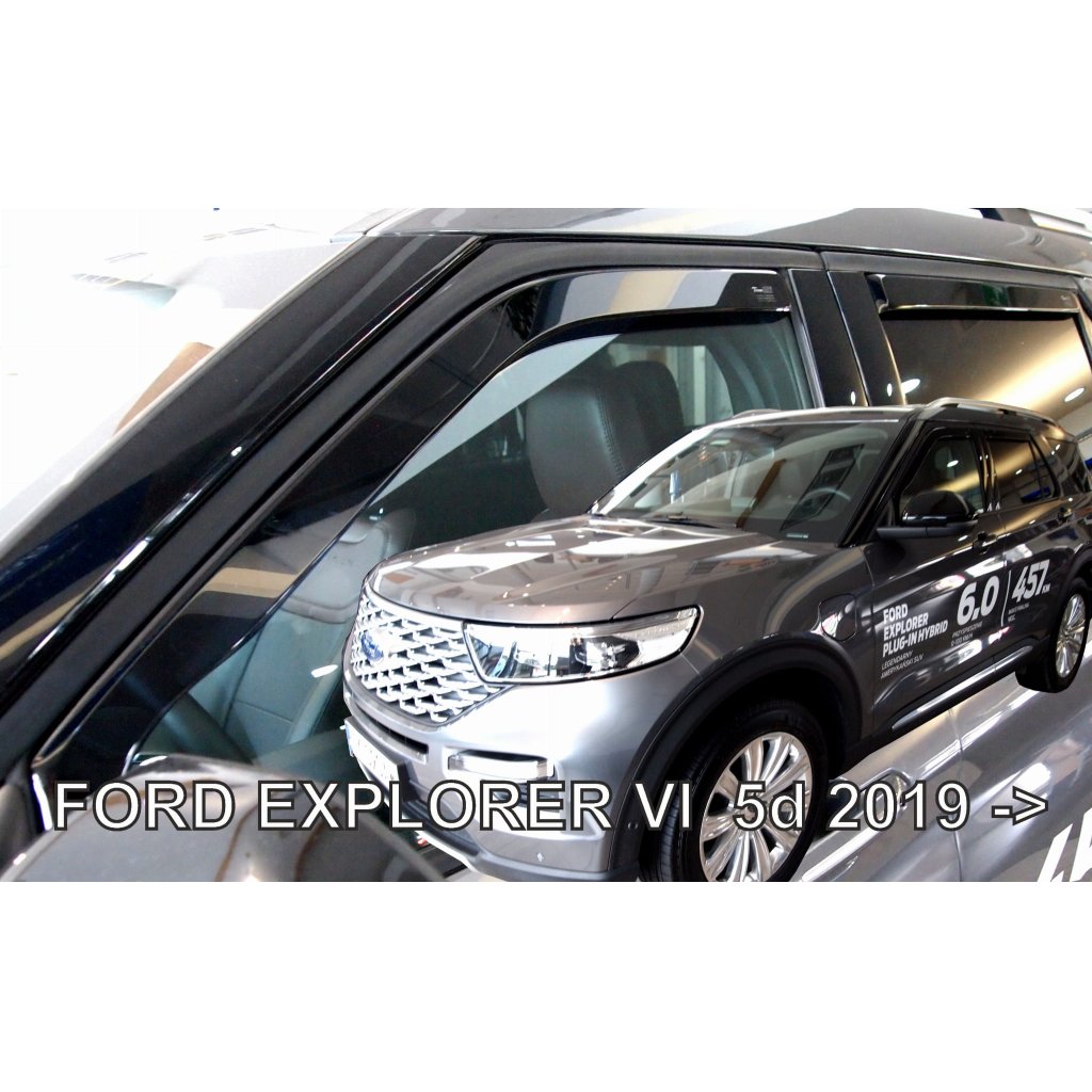 Ofuky oken Ford Explorer VI 5dv 2019- přední + zadní | Heko