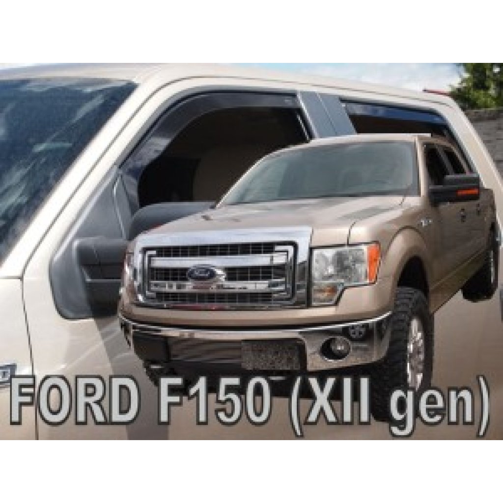 Ofuky oken Ford F-150 XLT 4D 2008-2014 přední + zadní | Heko
