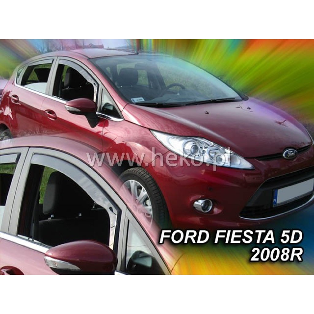 Ofuky oken Ford Fiesta 5D 2008- přední | Heko