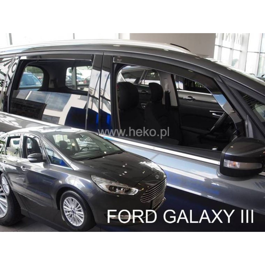 Ofuky oken Ford Galaxy 5D 2015- přední + zadní | Heko