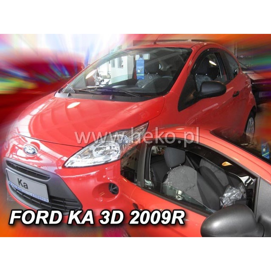 Ofuky oken Ford Ka 3D 2009- přední | Heko