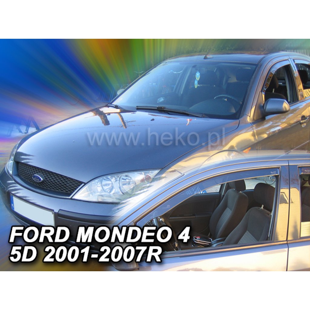 Ofuky oken Ford Mondeo 4D 2001- přední | Heko