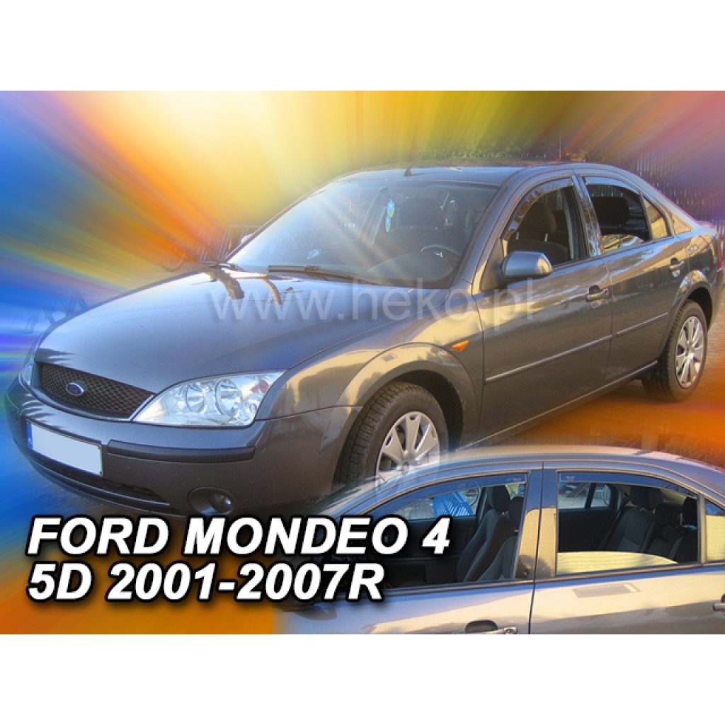 Ofuky oken Ford Mondeo 4D 2001- přední + zadní liftback / sedan | Heko