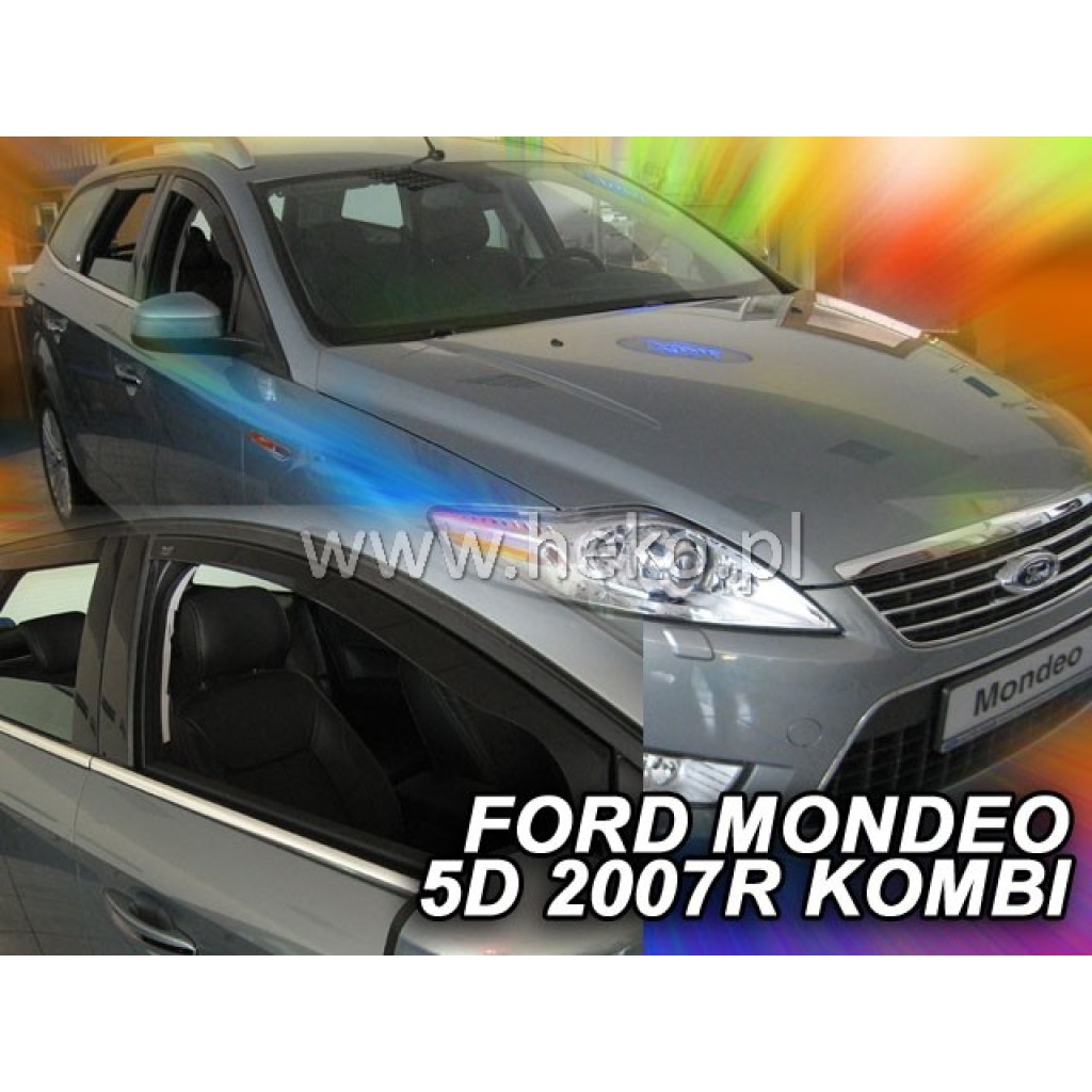 Ofuky oken Ford Mondeo 5D 2007- přední + zadní combi | Heko