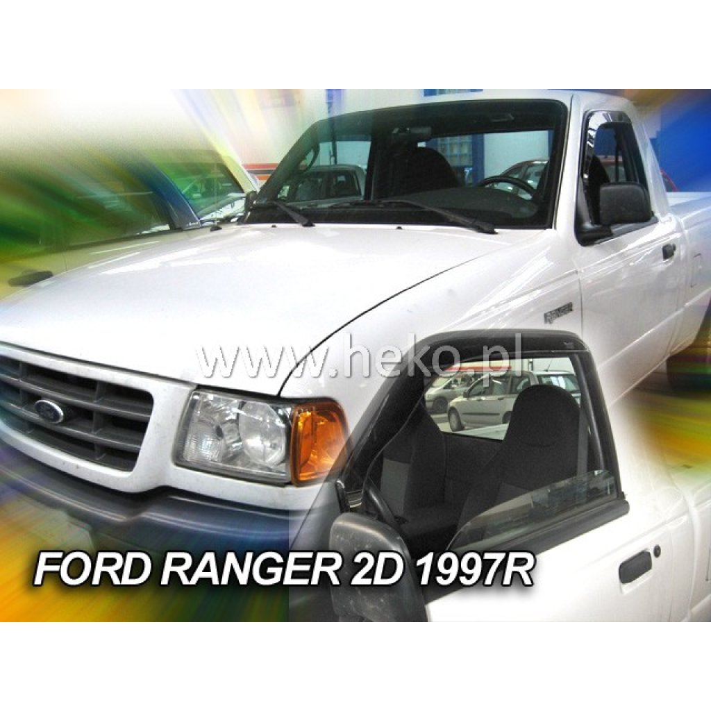 Ofuky oken Ford Ranger 2/4D 1997- přední pick-up | Heko