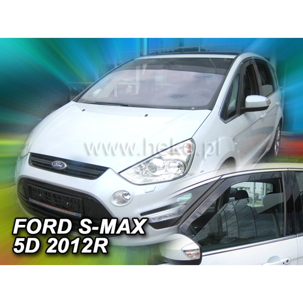 Ofuky oken Ford S-Max 5D 2010-2014 facelift přední | Heko