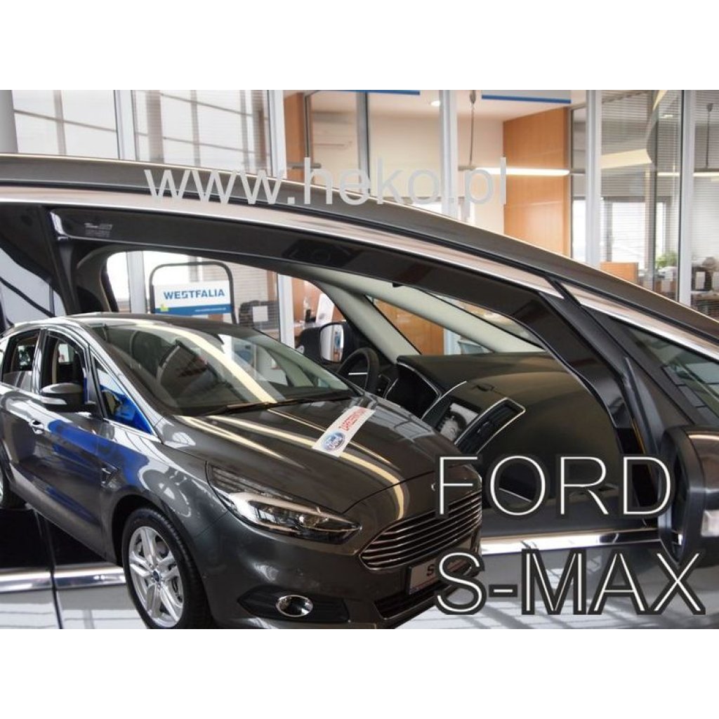 Ofuky oken Ford S-Max 5D 2015- přední | Heko