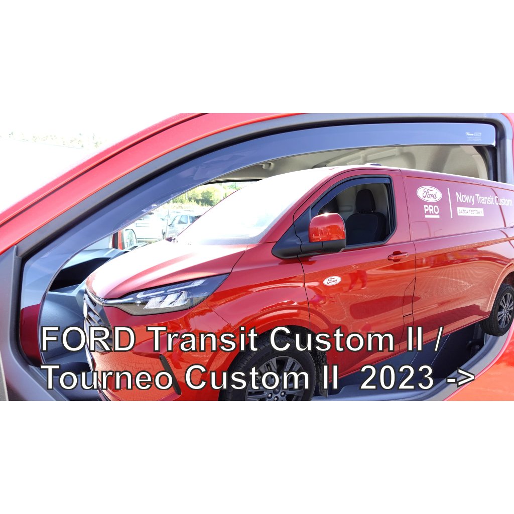 Ofuky oken Ford Transit/Tourneo Custom II 2dv 2023- přední | Heko