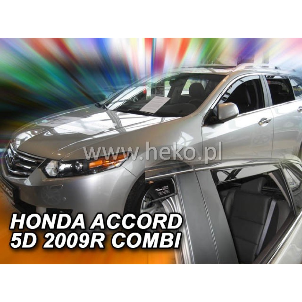 Ofuky oken Honda Accord 4D 2009- přední + zadní combi | Heko