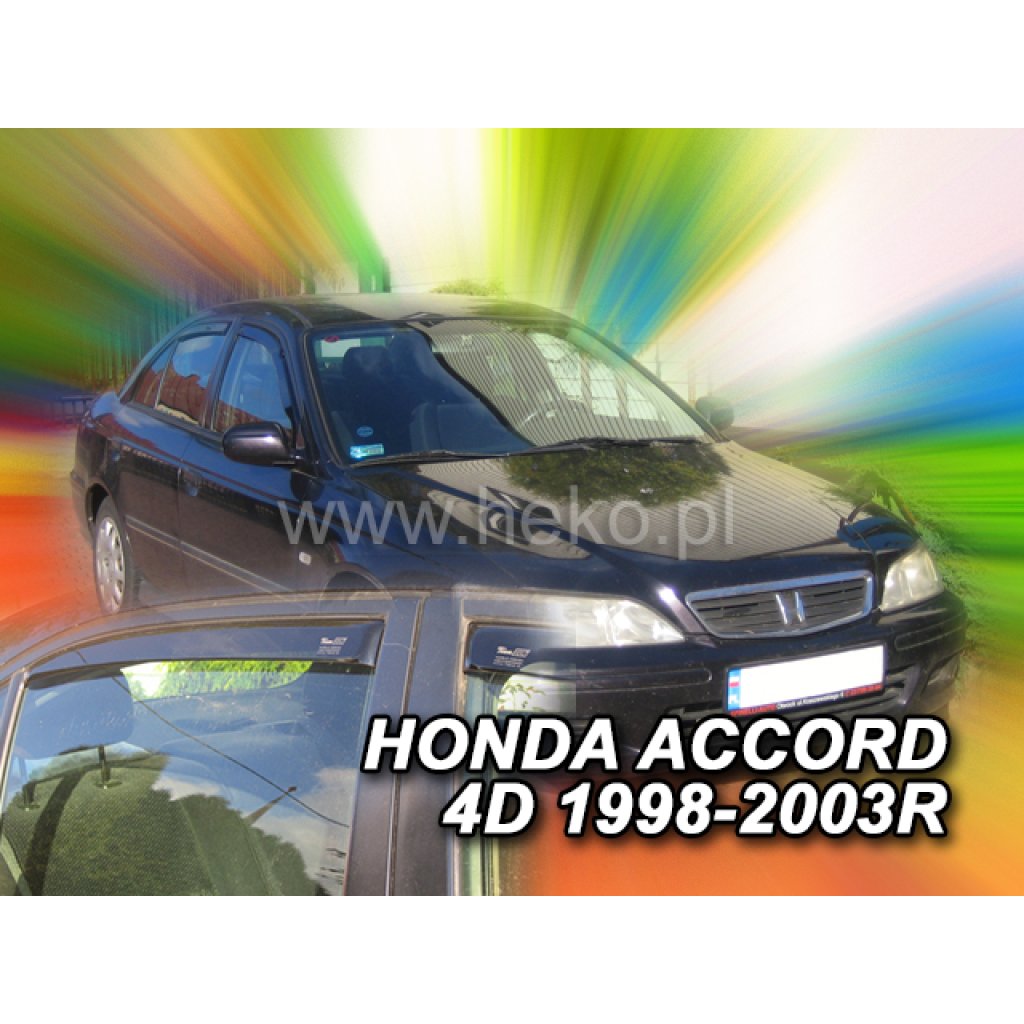 Ofuky oken Honda Accord CG 4D 1998-2003- přední + zadní sedan | Heko