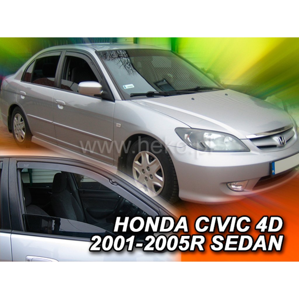 Ofuky oken Honda Civic 4D 2000- přední sedan | Heko
