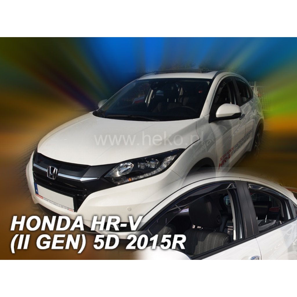 Ofuky oken Honda HR-V 5D 2015- přední + zadní | Heko