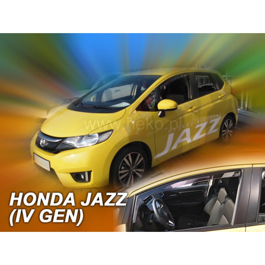 Ofuky oken Honda Jazz 5D 2015- přední | Heko