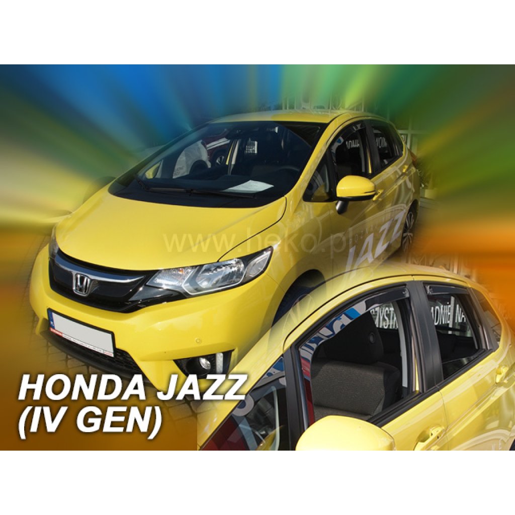 Ofuky oken Honda Jazz 5D 2015- přední + zadní | Heko