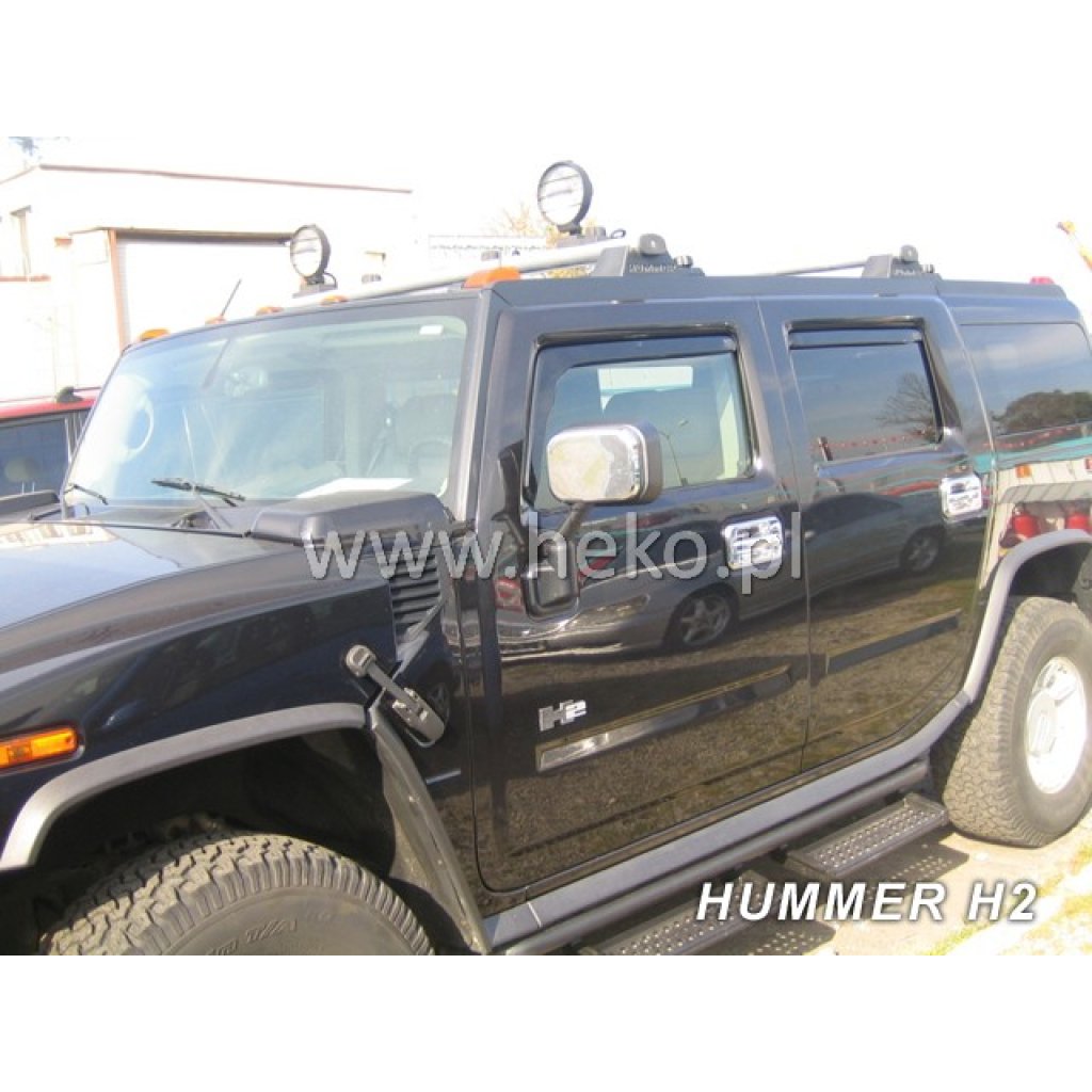 Ofuky oken Hummer H2 5D přední + zadní | Heko