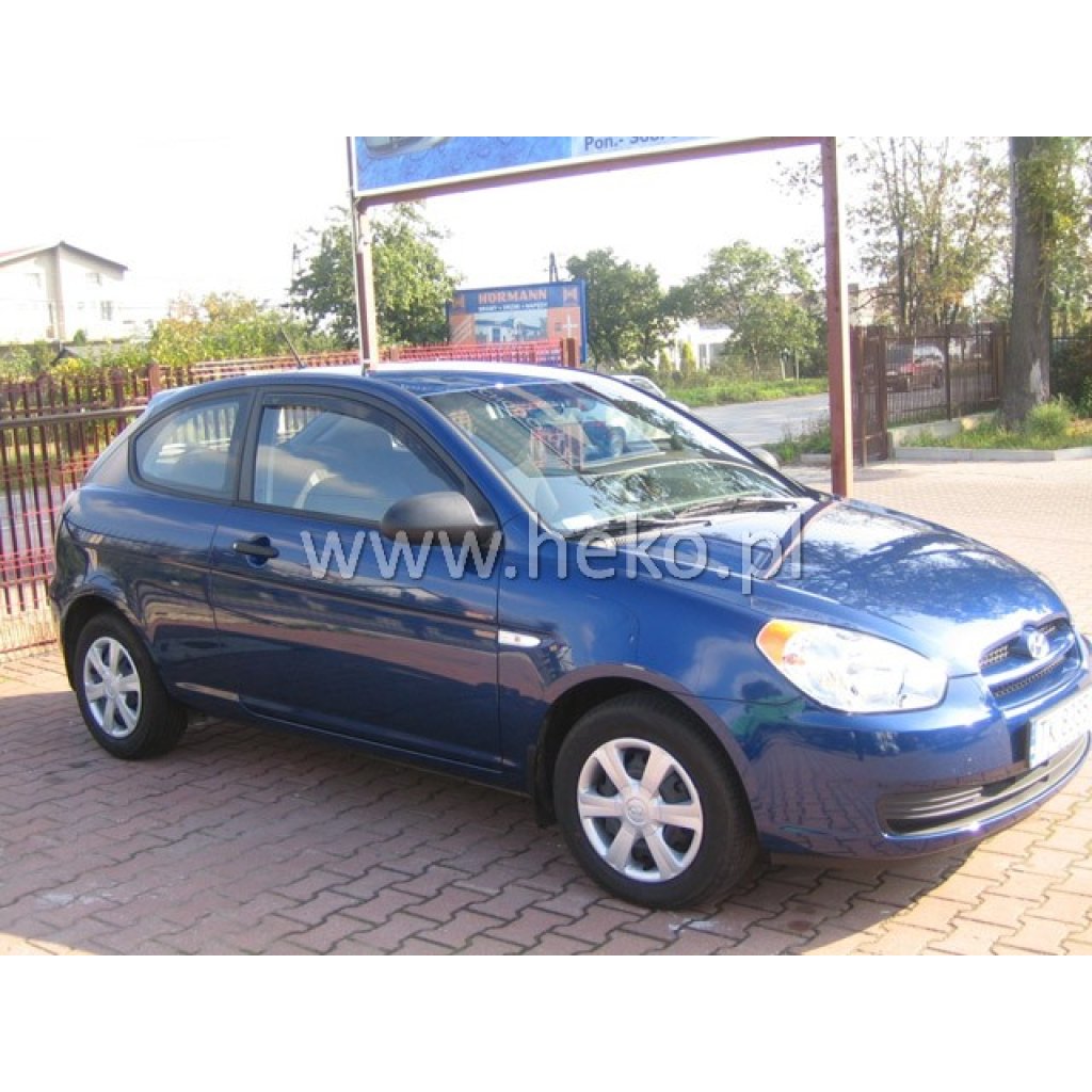 Ofuky oken Hyundai Accent 3D 2006- přední | Heko
