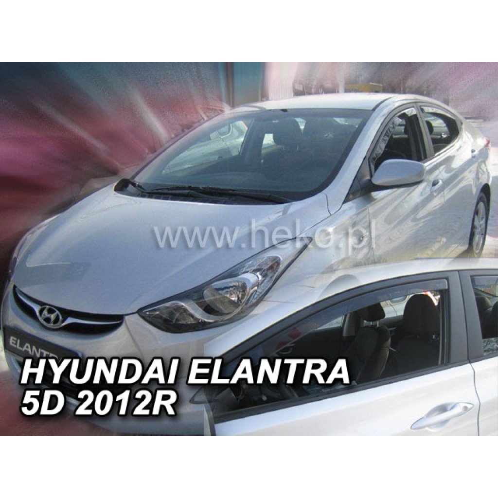 Ofuky oken Hyundai Elantra 4D 2010- přední | Heko