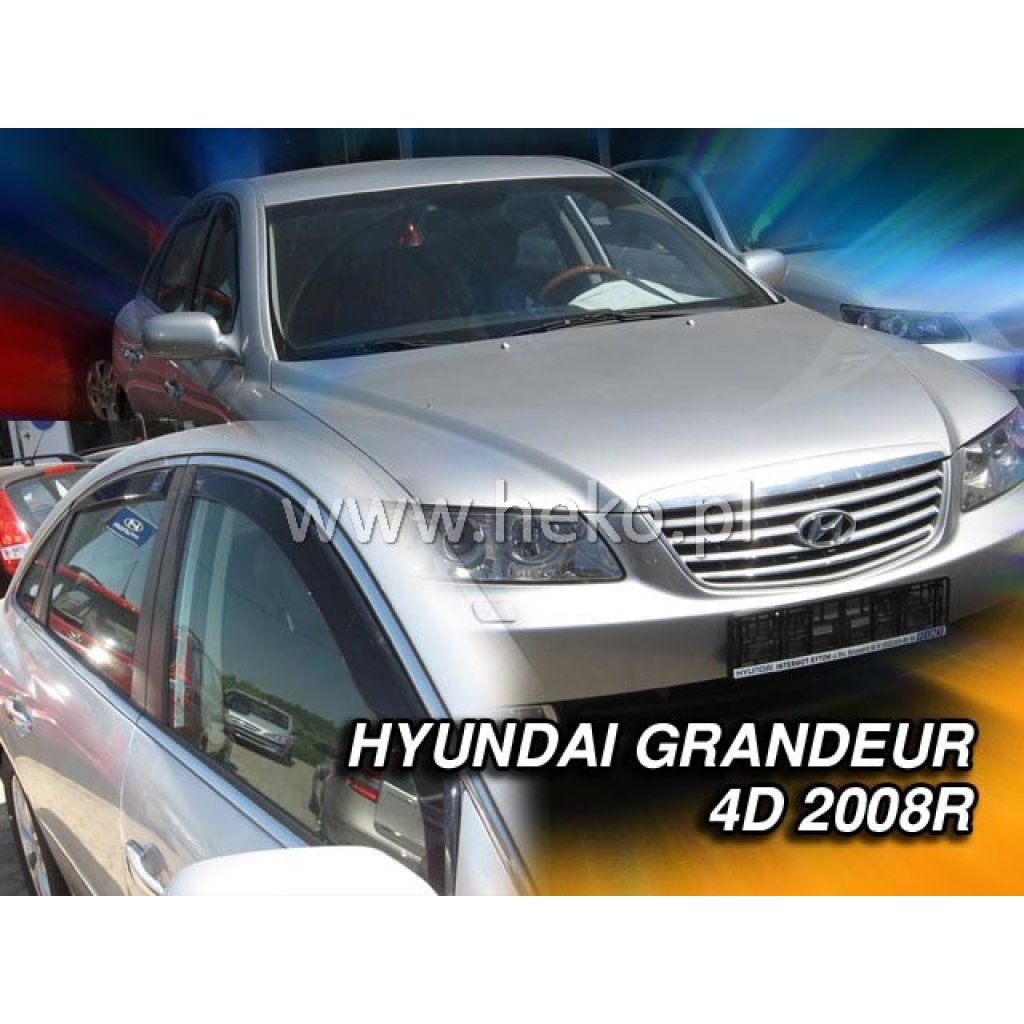 Ofuky oken Hyundai Grandeur TG 4D 2005-2011 přední + zadní | Heko