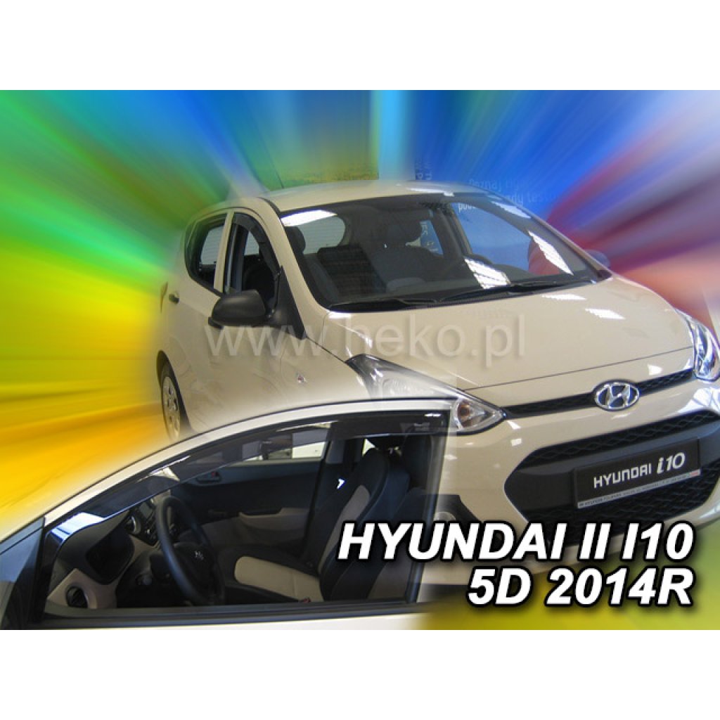 Ofuky oken Hyundai i10 5D 2014- přední | Heko