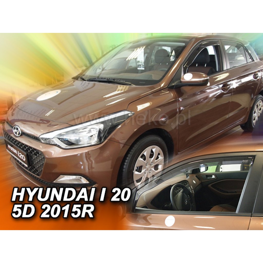Ofuky oken Hyundai i20 II 5D 2015- přední | Heko