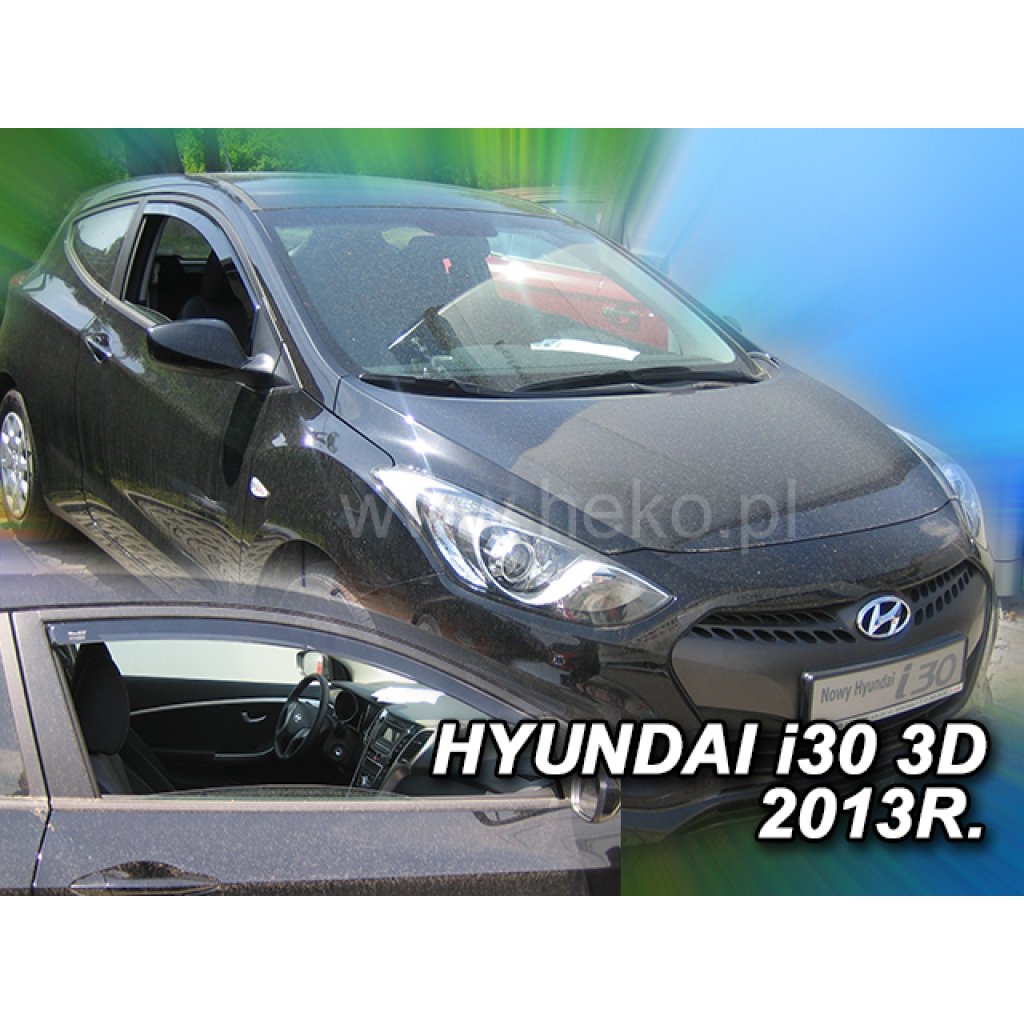 Ofuky oken Hyundai i30 3D 2013- přední | Heko
