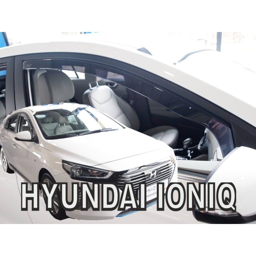 Ofuky oken Hyundai Ioniq 5D 2017- přední | Heko