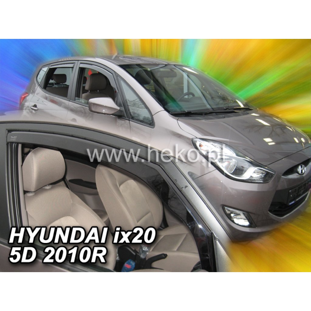 Ofuky oken Hyundai iX20 2010- přední | Heko