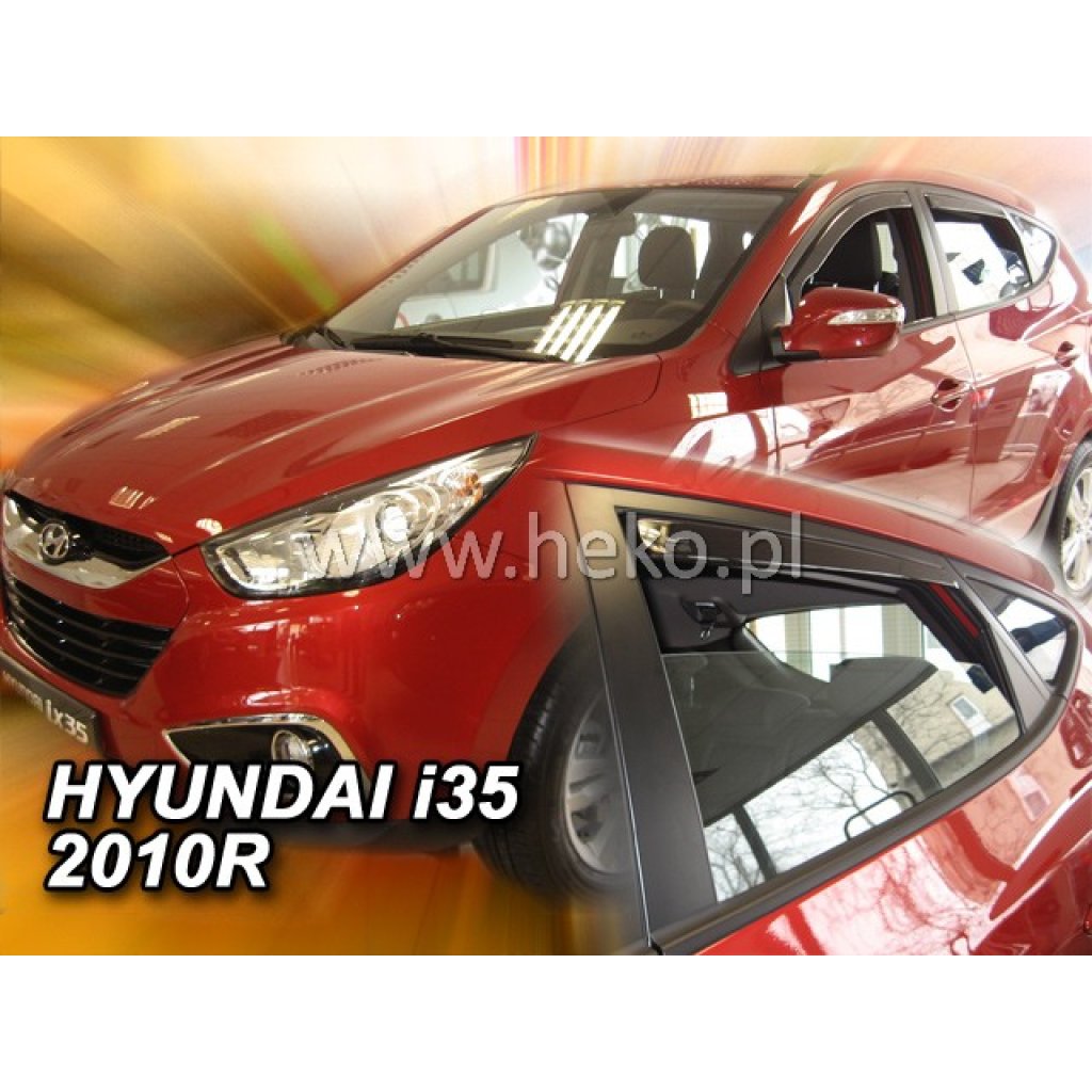 Ofuky oken Hyundai iX35 5D 2010- přední + zadní | Heko
