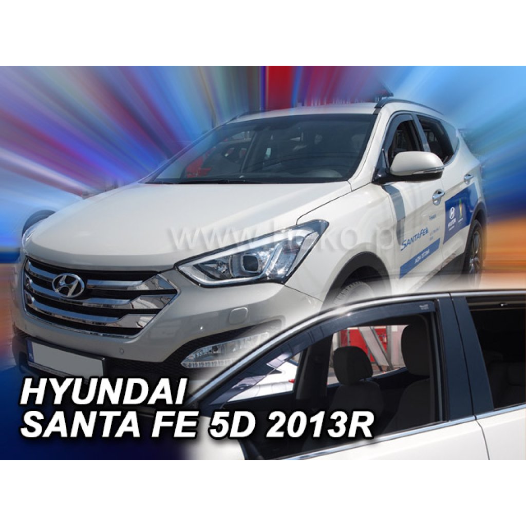 Ofuky oken Hyundai Santa Fe III 5D 2012- přední | Heko