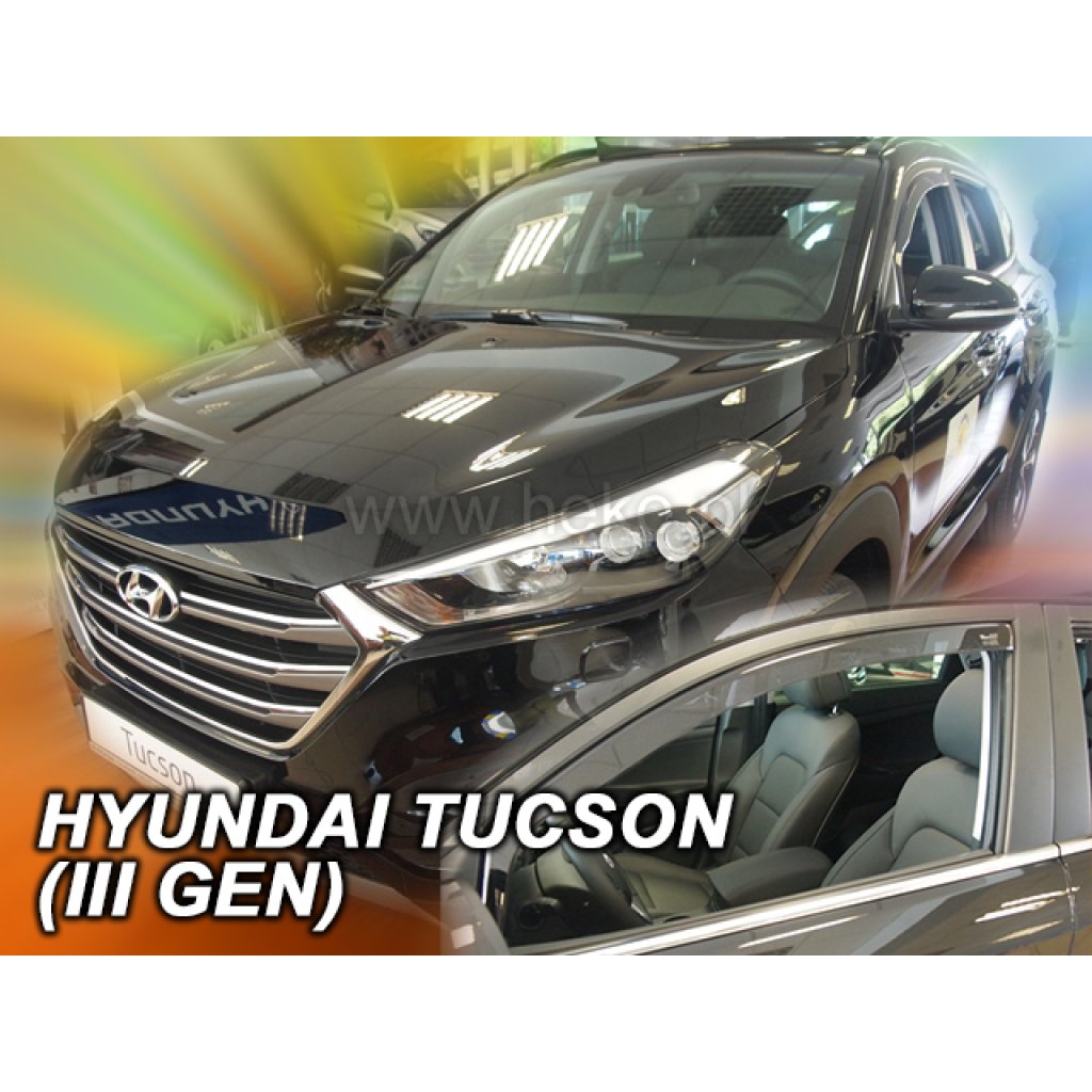 Ofuky oken Hyundai Tucson 5D 2015-2020 přední | Heko