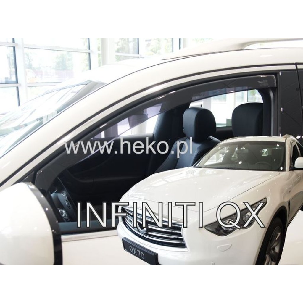Ofuky oken Infiniti FX/QX 5D 2008- přední | Heko