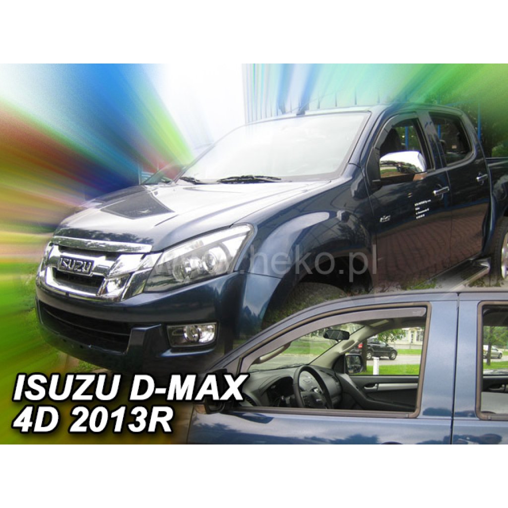 Ofuky oken Isuzu D-max 2/4D II 2012- přední | Heko