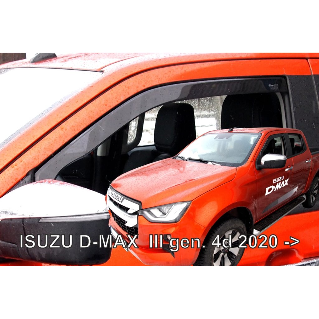 Ofuky oken Isuzu D-Max III 4dv 2020- přední | Heko