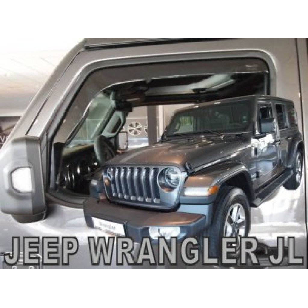 Ofuky oken Jeep Wrangler 5D 2019- přední | Heko