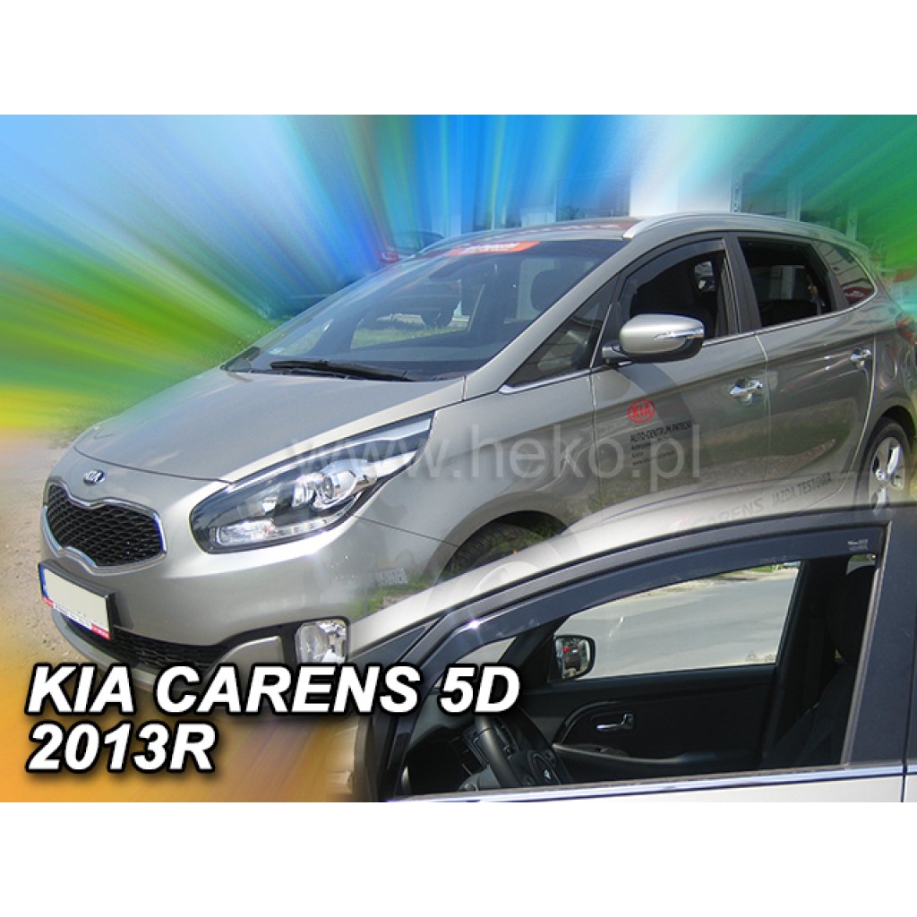Ofuky oken Kia Carens 5D 2013- přední | Heko