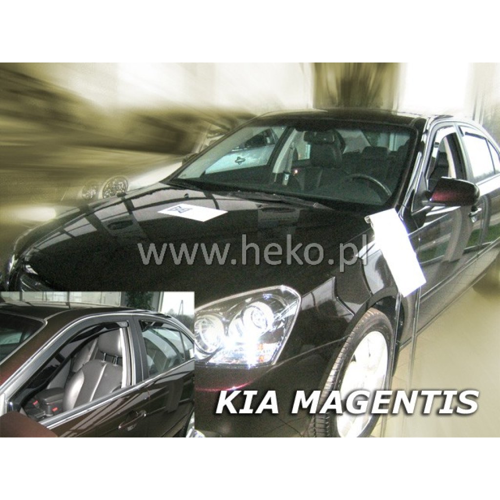 Ofuky oken Kia Magentis 4D 2006- přední + zadní sedan | Heko