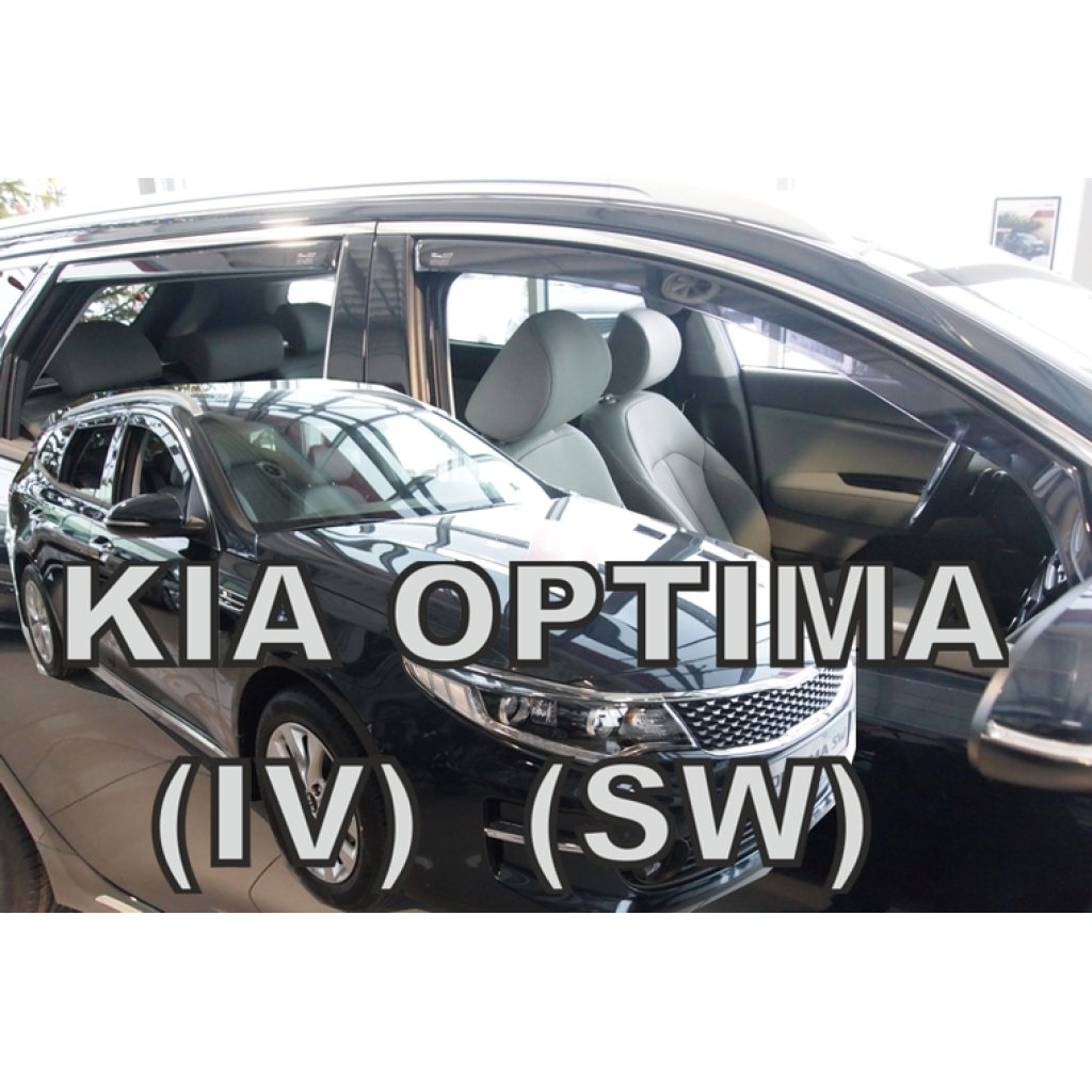 Ofuky oken Kia Optima 4D 2016- přední + zadní combi | Heko