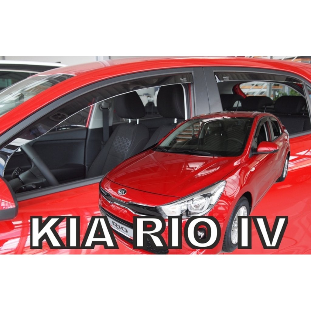 Ofuky oken Kia Rio IV 5D 2017- přední + zadní | Heko