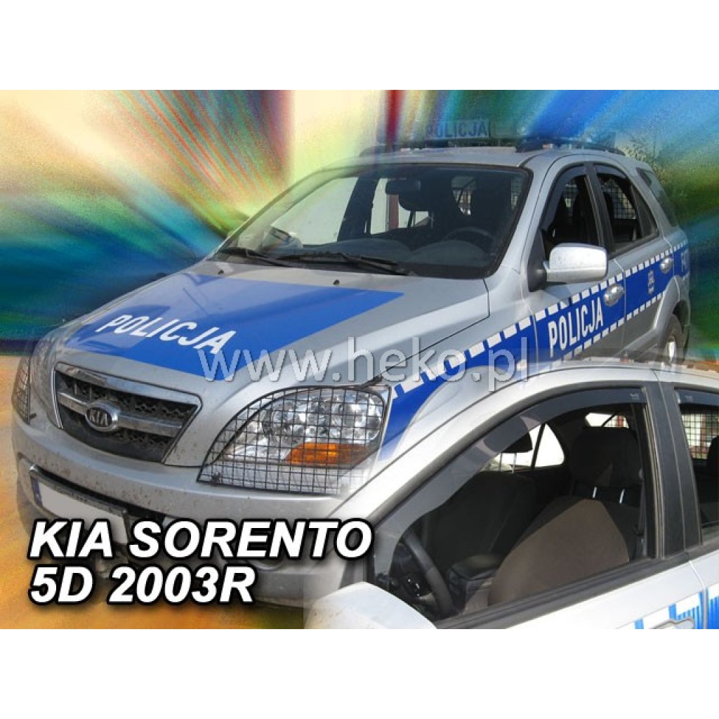Ofuky oken Kia Sorento 5D 2002- přední | Heko