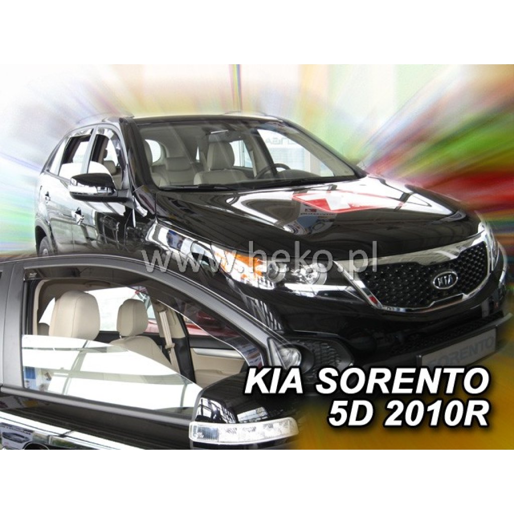 Ofuky oken Kia Sorento 5D 2009- přední | Heko