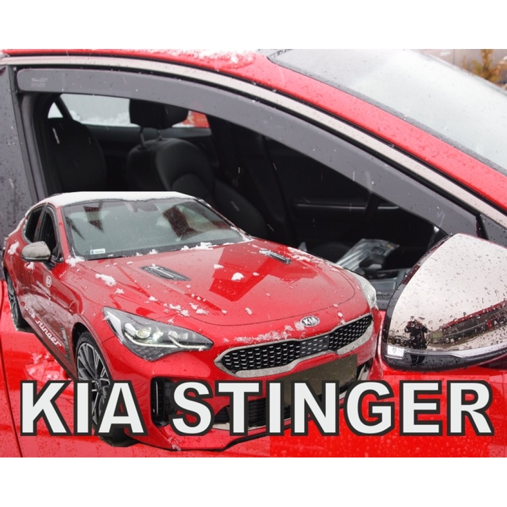 Ofuky oken Kia Stinger 4D 2016- přední | Heko